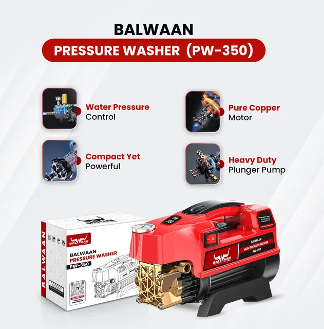 Balwaan Pressure Washer PW-350 – thumb