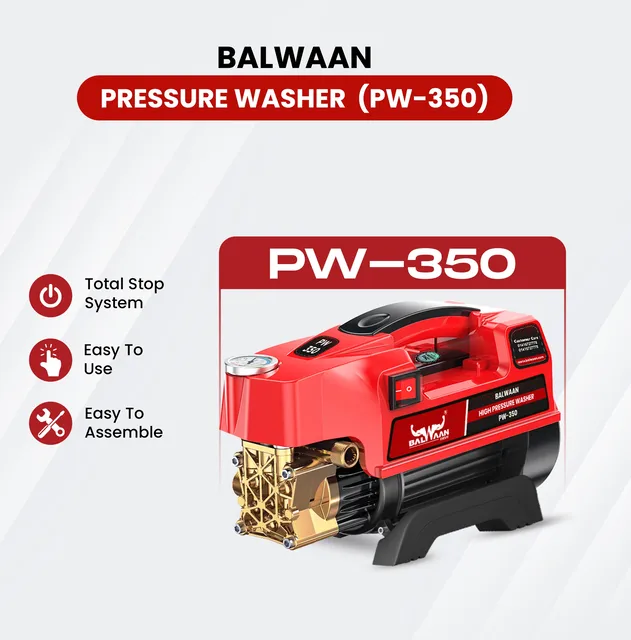 Balwaan Pressure Washer PW-350 – thumb