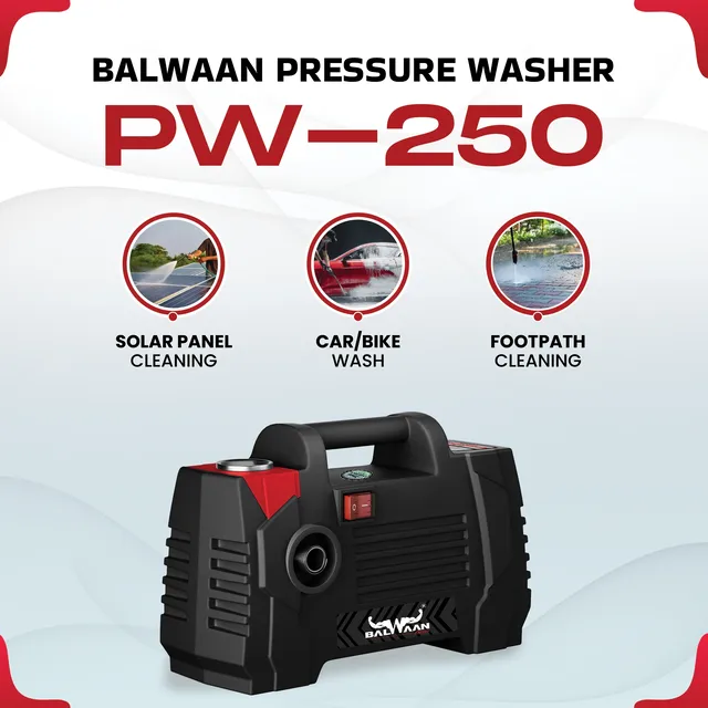 Balwaan Pressure Washer Lightweight PW-250 – thumb