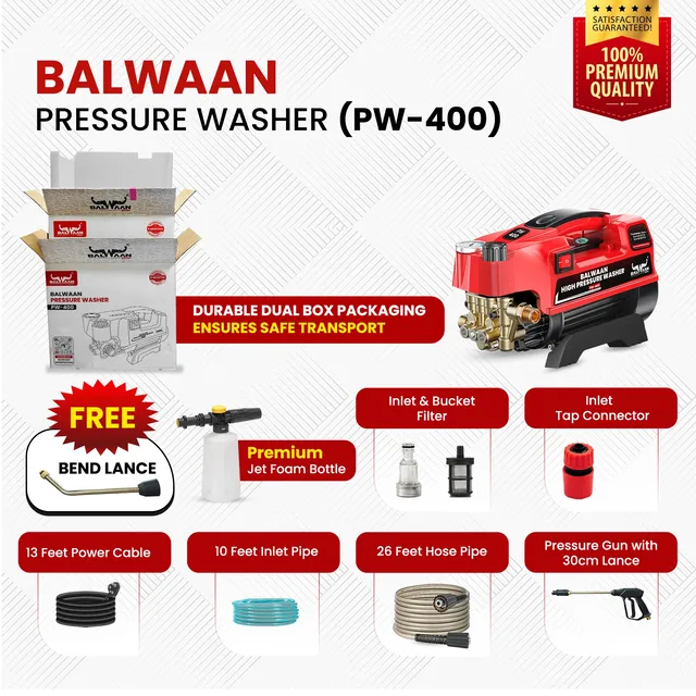Balwaan Pressure Washer PW-400 – thumb