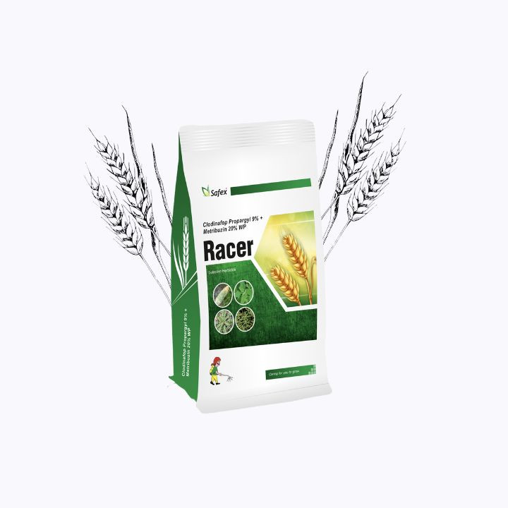 Racer Clodinafop Propargyl 9% + Metribuzin 20% WP Weedicides