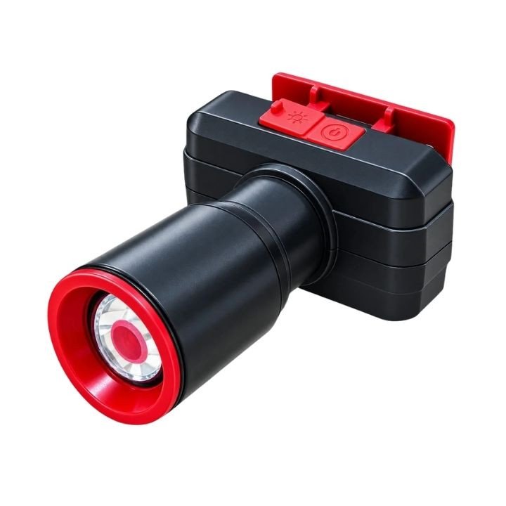 Radhe Agri Center Rechargeable LED Head Torch with Zoom In-Out Facility