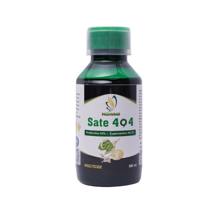 Paidavaar Sate 404 Profenophos 40% + Cypermethrin 4% EC Insecticide