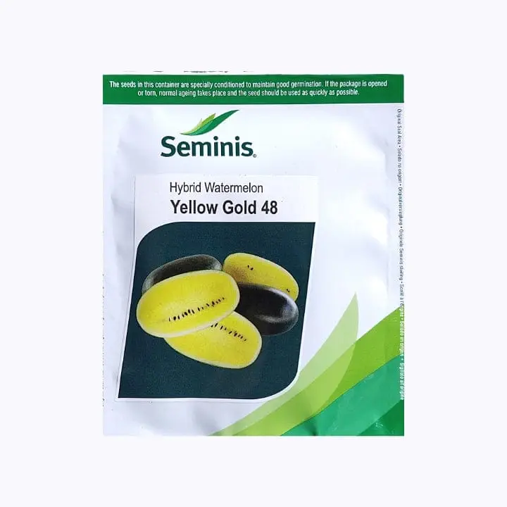 Seminis Yellow Gold 48 Watermelon Seeds – main view