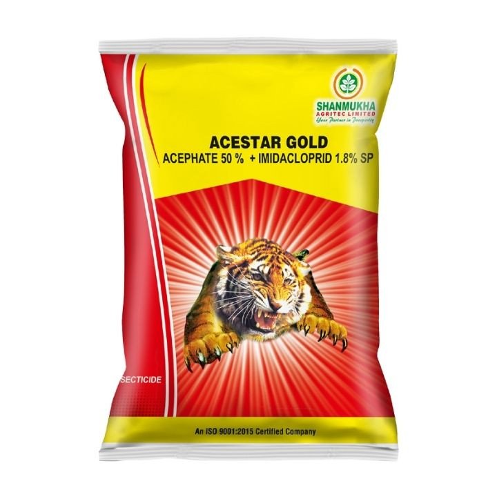 Shanmukha Acestar Gold Insecticide (Acephate 50% + Imidacloprid 1.8% SP)