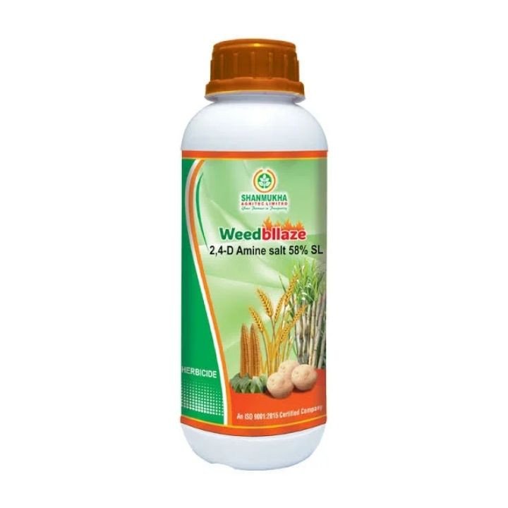 Shanmukha Weed Bllaze Herbicide (2,4-D Amine Salt 58% SL)