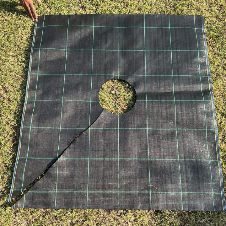Radhe Agri 110 GSM Weed Mat – 10 Pieces, 1 x 1 Meter – thumb