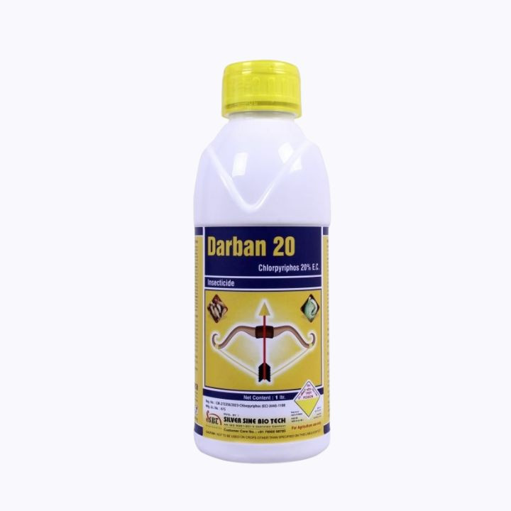 Silve Sine Darban 20 Chlorpyriphos 20% EC Insecticide