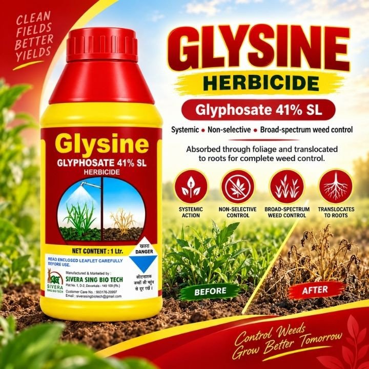 Silver Glysine Glyphosate 41% SL Herbicide – thumb