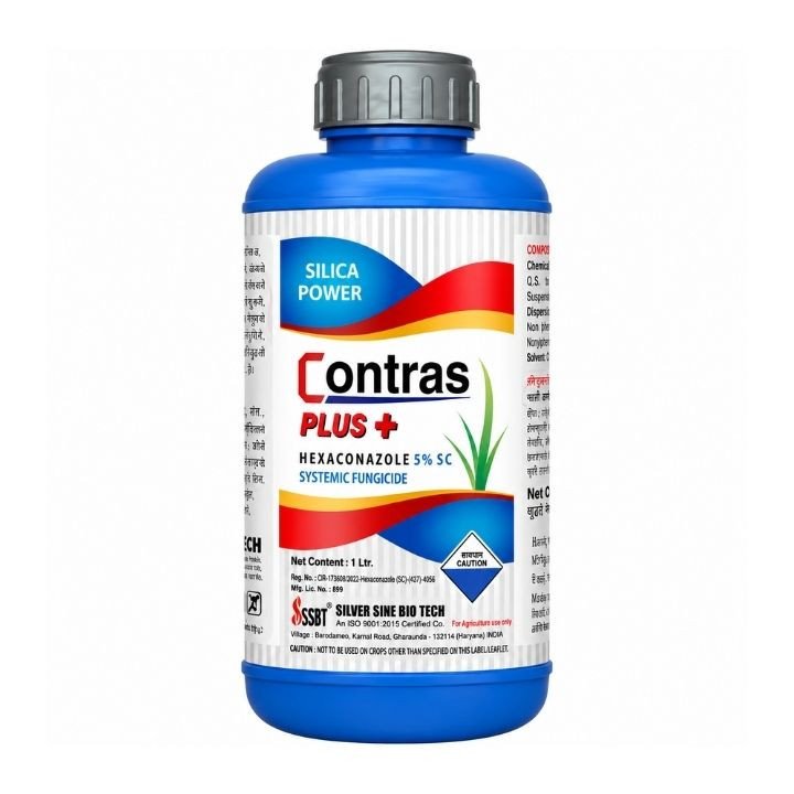 Silver Sine Contras Plus + Hexaconazole 5% SC Silica Added Fungicide