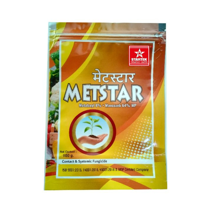Startek Metstar Metalaxyl 8% + Mancozeb 64% WP Fungicide