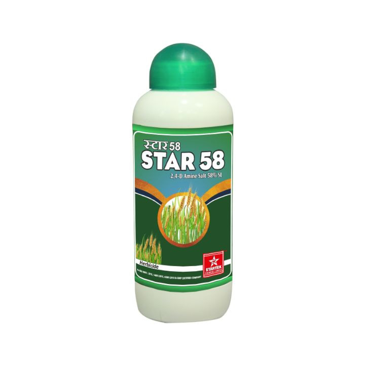 Startek Star 58 2,4-D Amine Salt 58% SL Herbicide
