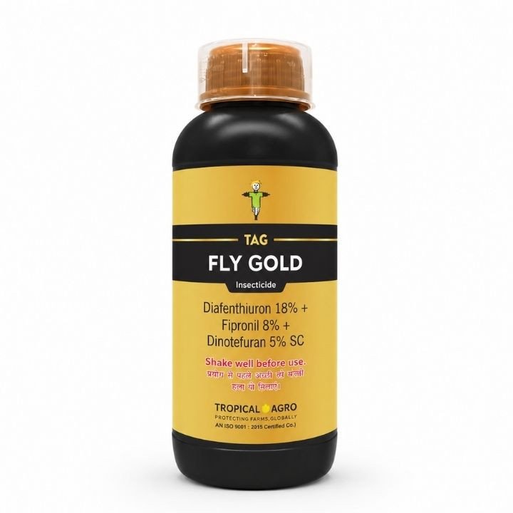 Tag Fly Gold Insecticide - Diafenthiuron 18% + Fipronil 8% + Dinotefuran 5% SC