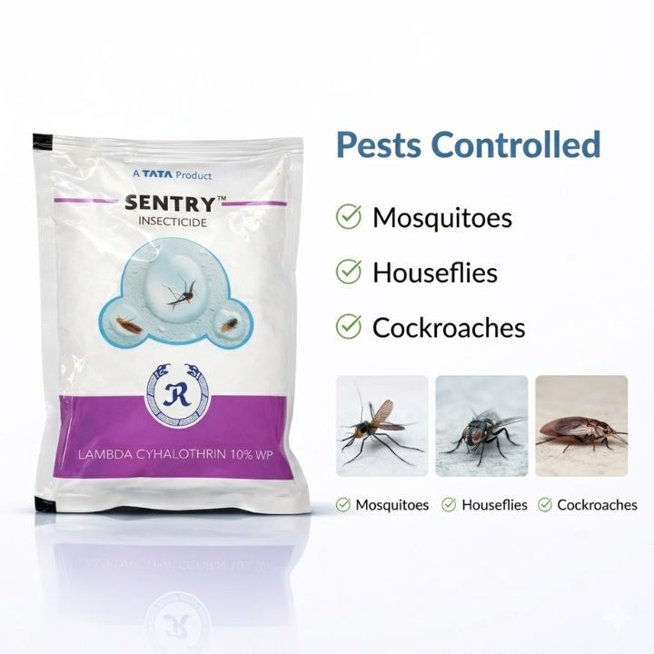 Tata Rallis Sentry Insecticide - Lambda Cyhlothrin 10% WP – thumb