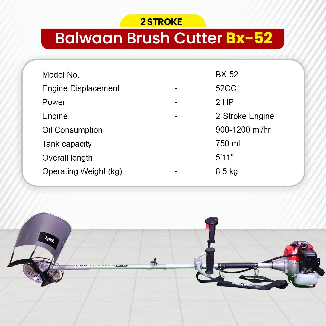 Balwaan Side Pack BX 52 Brush Cutter – thumb