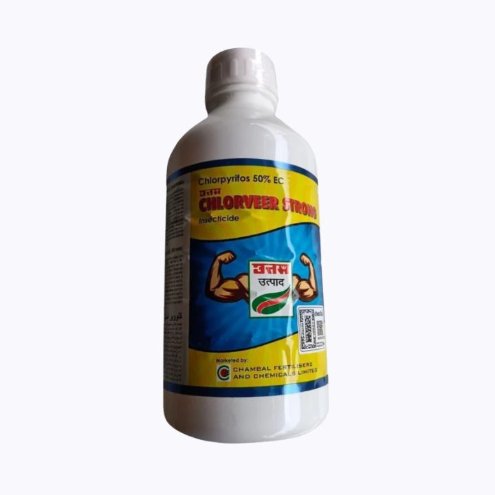 Uttam Chlorveer Strong Chlorpyriphos 50% EC Insecticide – main view